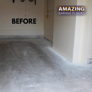 before an epoxy floor Kansas City